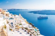 Santorini Day Trip by Boat with Oia and Fira Visit From Crete