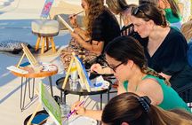 Painting on Canvas with a Local