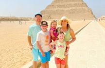 Full-Day Tour to Giza Pyramids, memphis and Sakkara Step Pyramid