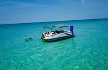 4 Hour Clearwater Beach Private Pontoon Boat Tour 