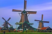 Zaanse Schans and Windmill Villages Guided Tour with Boat Ride