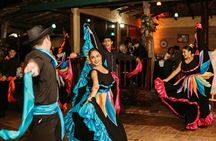 Dinner + Typical dance show at the best viewpoint in San José
