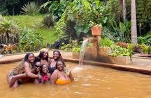 Private Hot Springs In The Andes Mountains