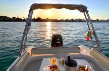 Cagliari Gulf Boat Tour; Swim stops, Snorkeling, Sip & Snacks