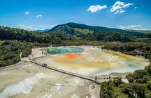 Rotorua to Auckland via Taupo and Hamilton Gardens Tour (one-way)