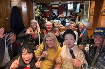 Night Tour in Tokyo Shimbashi with Snack Bar Drinks & Local Guide