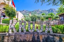 From Durrës Golem: Kruja Castle and Old Bazaar Tour