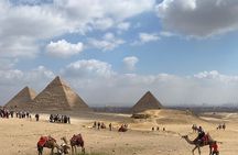 Explore Giza Pyramids,Sphinx, Museum,Lunch and Bazaar from Cairo 