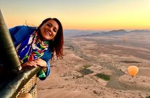 Atlas Mountains Hot Air Balloon Ride from Marrakech with Berber Breakfast and Desert Camel Experience
