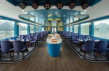 Arcady Halong 5 Star Day Cruise: Buffet Lunch, Wine & Fruits