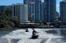 4 Hour Jetski Adventure from Brisbane to Moreton Bay