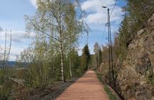 Railway walk along Old Drammen Line
