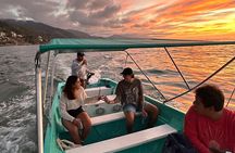 Bioluminescence & sunset boat tour to Los Arcos Sanctuary