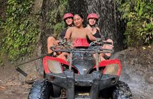 Private Guided Bali Swing and Waterfall Tour with ATV Quad Bike 