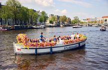 Amsterdam Flower Boat Canal Cruise with Local Guide 