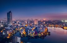 Hanoi City Motorbike Tour with Banana Island and Local Food