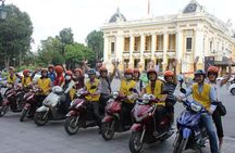 Hanoi City Motorbike Tour with Banana Island and Local Food