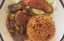 Private Local lunch and Kralendijk neighborhood tour