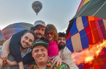 Balloon Flight with Breakfast in a Natural Cave and Transportation from CDMX