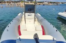 From Porto Rotondo: dinghy tour of Porto Cervo's beaches