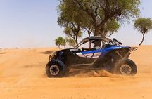 Can Am x3 1000cc Buggy self drive with Desert safari BBQ Dinner