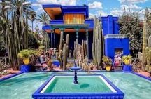  Majorelle Garden, St Laurent and Berber Museum Round Trip Ticket