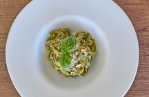 Cooking class in a villa with Palermo view