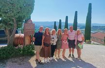 VIP Brunello Montalcino, Montepulciano & Val d'Orcia with Lunch 