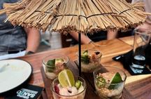 Private VW Beetle Cancun by Night Local Culture&History Food Tour