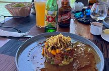 Private VW Beetle Cancun by Night Local Culture&History Food Tour