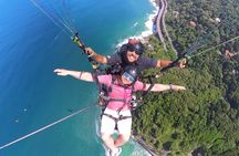 Double parachute flights in Rio de Janeiro