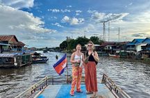Angkor Sunrise & Floating Village Sunset Full-Day Siem Reap Tour