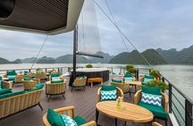 The Halong Catamaran Cruise Luxury Day Tour with Water Slide