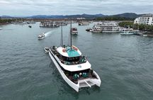 Catamaran Premium Cruise to Halong Bay & Lan Ha Bay in 1 Day Tour