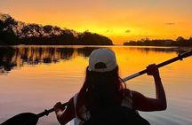 Guided Sunset Kayak Tour in Mauritius