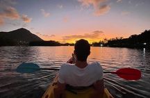 Guided Sunset Kayak Tour in Mauritius
