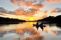 Guided Sunset Kayak Tour in Mauritius
