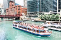 Chicago River Architecture Tour and Big Bus Hop-on Hop-off Tour