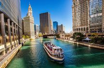 Chicago River Architecture Tour and Big Bus Hop-on Hop-off Tour