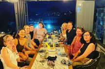 Istanbul: Authentic Turkish Food Night and Rooftop Tour