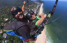 Double parachute flights in Rio de Janeiro
