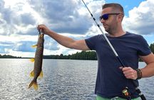 Private Guided Fishing Boat Tour in Rovaniemi