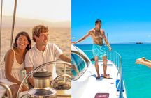 Multimillion Yacht Cruise Sunset Snorkel whale watch Hotel PICKUP