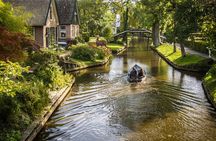 Zaanse Schans Giethoorn Private Tour from Amsterdam Canal Cruise