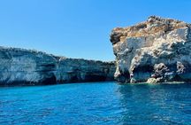 Private Speedboat 4hrs Around Comino Crystal Blue Lagoon Caves