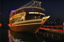 Dubai Marina Luxurious Dhow Cruise Dinner International Buffet