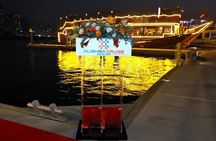 Dubai Marina Luxurious Dhow Cruise Dinner International Buffet