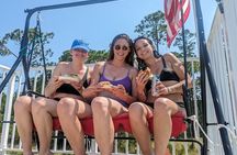 Most POPULAR UNIQUE way to enjoy Crab Island. Best in Destin.