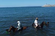 1 hour bali horse riding & Swim at the beach