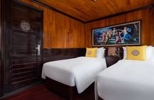 1 night Halong Bay Cruise-Titov Island,Surprise Cave,kayak,meals